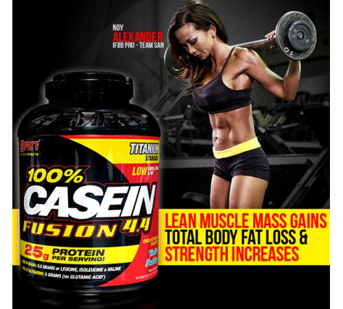 Протеин 100% Casein Fusion