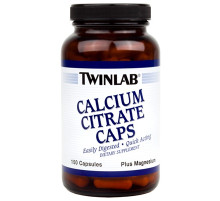 Кальций Twinlab Calcium Citrate Caps