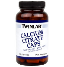 Кальций Twinlab Calcium Citrate Caps