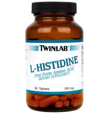 Гистидин Twinlab L-Histidine 500mg