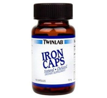 Железо в таблетках Twinlab Iron Caps