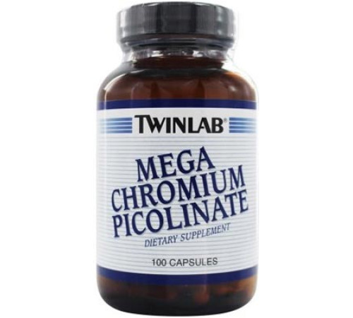 Пиколинат хрома Twinlab Mega Chromium Picolinate
