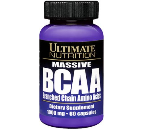 Аминокислоты Ultimate Nutrition Massive BCAA 1000mg