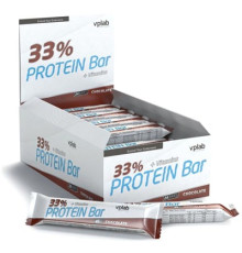 Протеиновые батончики Vplab Protein Bar 33%