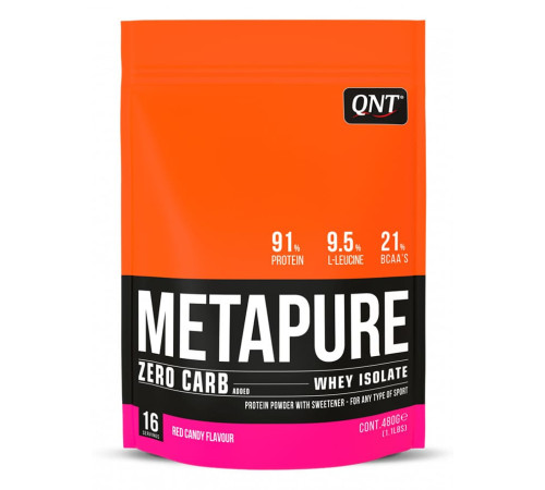 Протеин изолят QNT Metapure Zero Carb (480 гр)