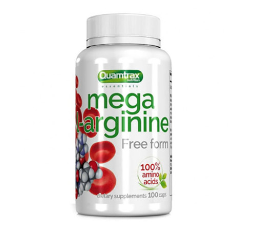 Аргинин Quamtrax L-Arginine (100 капс)