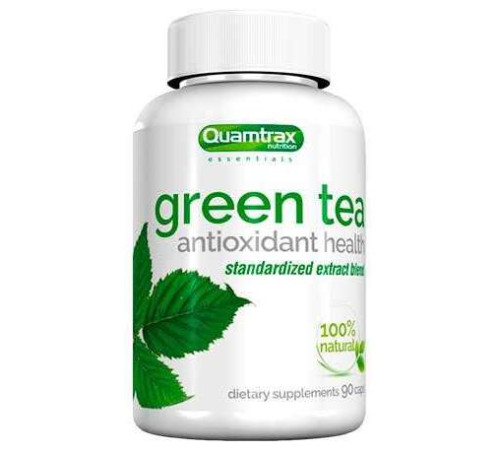 Экстракт зелёного чая Quamtrax Green Tea (90 капс)