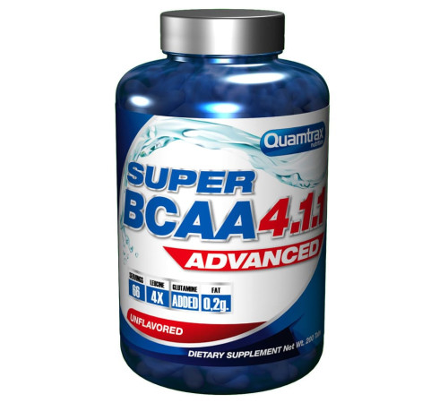 Аминокислоты Quamtrax BCAA 4:1:1 (200 таб)