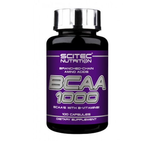 Аминокислоты Scitec Nutrition BCAA 1000 (300 капс)