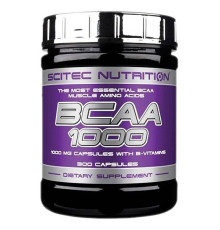 Аминокислоты Scitec Nutrition BCAA 1000 (300 капс)