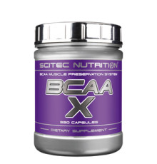 Аминокислоты BCAA-X от Scitec Nutrition, 330 капсул