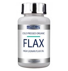 Льняное масло Scitec Nutrition Flax (100 капс)