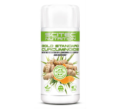 Куркумин Scitec Nutrition Gold Standard Curcuminoids (60 капс)