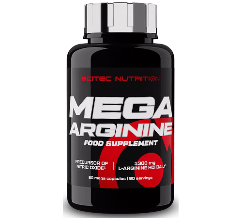 Аргинин Scitec Nutrition Mega Arginine (90 капс)