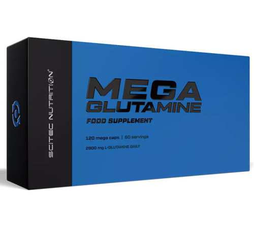 Глютамин Scitec Nutrition Mega Glutamine (120 капс)