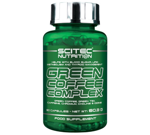 Экстракт зеленого кофе Scitec Nutrition Green Coffee Complex (90 капс)