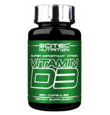 Витамин Д3 Scitec Nutrition Vitamin D3 480 IU (250 капс)