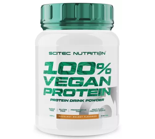 Веган протеин Scitec Nutrition 100% Vegan Protein (1000 гр)