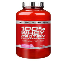 Протеин Scitec Nutrition 100% Whey Protein Professional (2350 гр) - Клубника