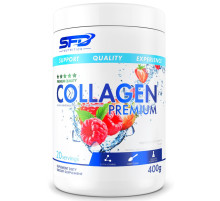 Коллаген для суставов SFD Collagen Premium (400 гр) - Малина-клубника