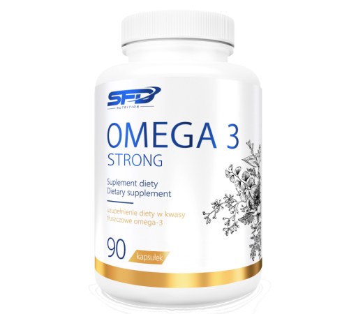 Омега 3, рыбий жир SFD Omega-3 Strong, 90 капс
