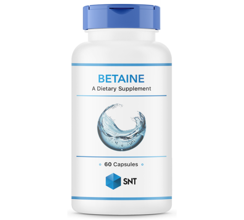 Бетаин гидрохлорид SNT Betaine HCL (60 капс) - срок до 14.07.2026