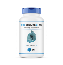 Цинк хелат SNT Zinc Chelate 25 мг, 60 капсул
