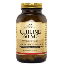 Холин Solgar Choline 350 mg (100 капс)
