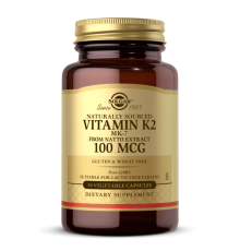 Витамин К2 Solgar Vitamin K2 MK7 (50 капс)