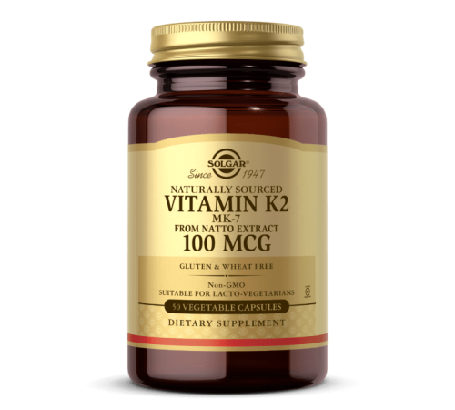 Витамин К2 Solgar Vitamin K2 MK7 (50 капс)