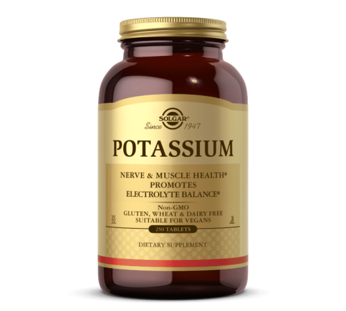 Калий Solgar Potassium 99 mg (250 мг)