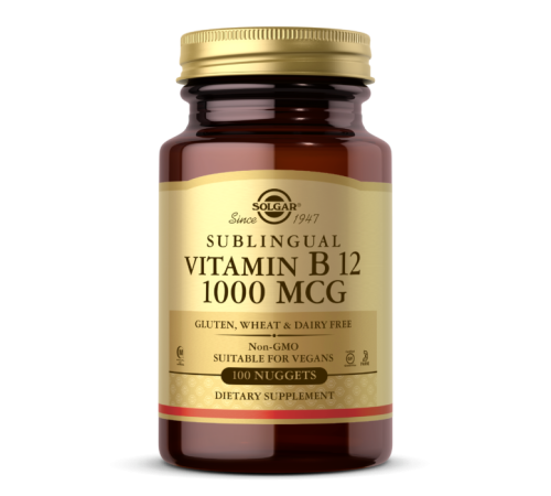 Витамин Б12 Solgar Vitamin B12 1000 (100 таб)
