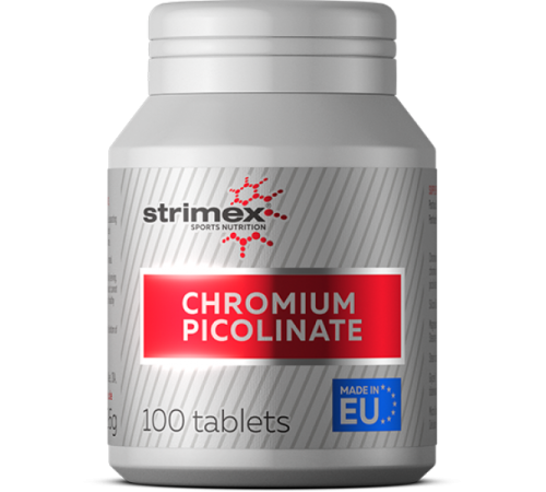 Хром пиколинат Strimex Chromium Picolinate (100 таб)