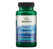 Комплекс для зрения Swanson Vision Essentials (60 капс)
