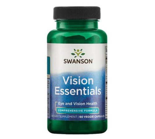 Комплекс для зрения Swanson Vision Essentials (60 капс)