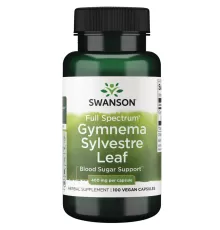 Джимнема сильвестра Swanson Gymnema Sylvestre (100 капс)