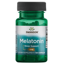 Мелатонин Swanson Melatonin 3 mg (120 капс)