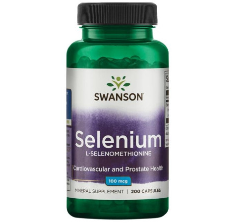 Селен Swanson Selenium (200 капс)