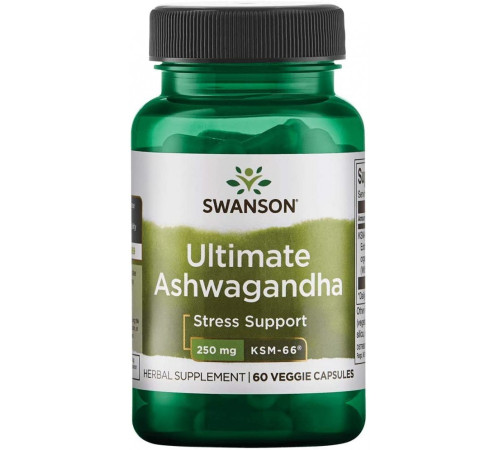 Ашваганда Swanson Ultimate Ashwagangha (60 капс)