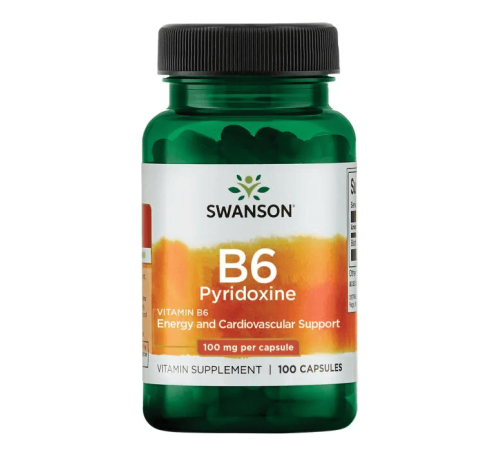 Витамин Б-6 Swanson Vitamin B-6 (100 капс)