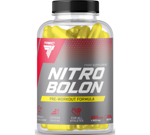 Предтренировочный комплекс Trec Nutrition Nitrobolon (150 капс)