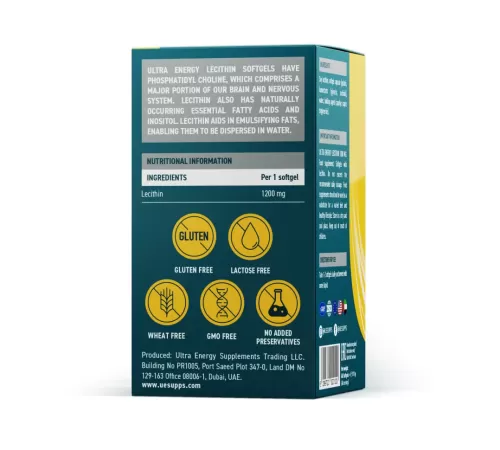 Соевый Лецитин UESUPPS Lecithin 1200 мг