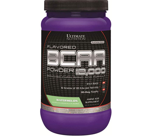 Аминокислоты Ultimate Nutrition BCAA 12000 Powder (457 гр)