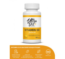 Витамин Д3 UltraVit Vitamin D3 2000 (180 капс)