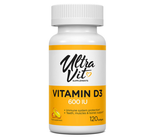 Витамин Д3 UltraVit Vitamin D3 (120 капс)