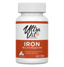 Железо бисглицинат UltraVit Iron (60 капс)