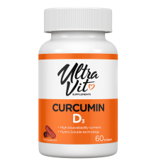 Куркумин UltraVit Curcumin D3 (60 капс)