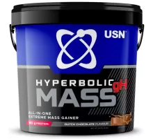 Гейнер USN Маss Hyperbolic Mass gH (4000 гр) - Голландский шоколад