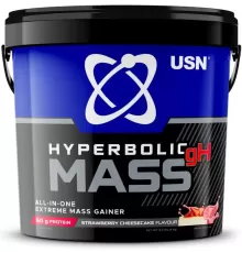 Гейнер USN Маss Hyperbolic Mass gH (4000 гр) - Клубничный чизкейк