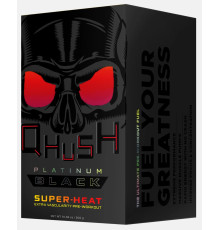 Предтренировочный комплекс USN Qhush Platinum Black (300 гр)